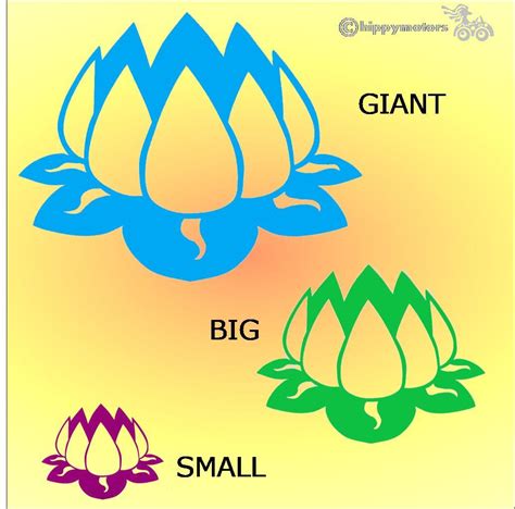 Lotus Flower Car Decal Top Quality Vinyl