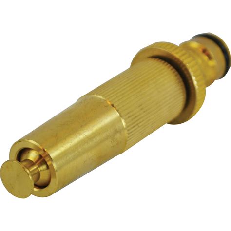 Faithfull Brass Garden Adjustable Spray Nozzle | Spray Nozzles