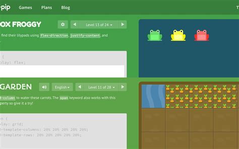 Free Coding Games for Learning Web Development