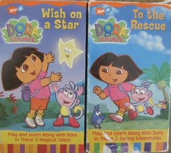 LOT 16 VHS Videos DORA the EXPLORER BOOT & BLUES CLUES