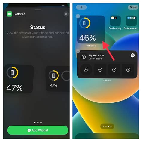 Ways To Show Iphone Battery Percentage In Ios Or Later