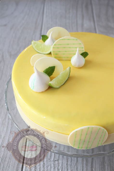 Entremets Citron Et Basilic Surprises Et Gourmandises