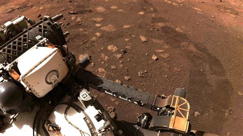 Nasas Perseverance Rover Moves For First Time On Mars Nbc New York