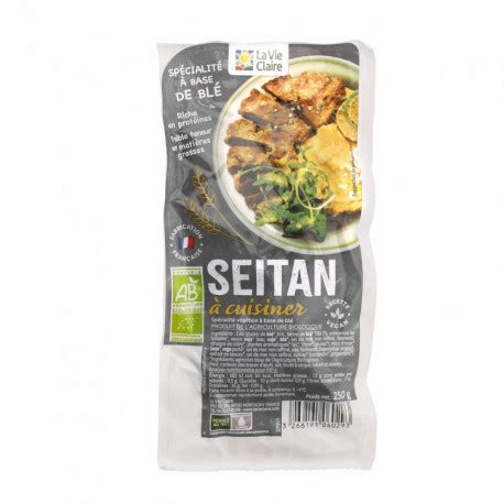 SEITAN A CUISINER 250G La Vie Claire Sainte Clotilde