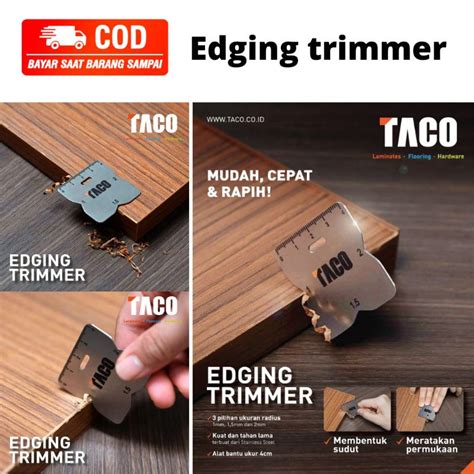 Jual Edging Trimmer Taco Alat Untuk Merapikan Tepian Hpl Shopee Indonesia