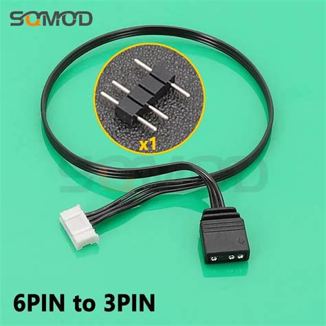 Fan Controller Adapter Cable V Pin To Pin Pin Converter V Argb