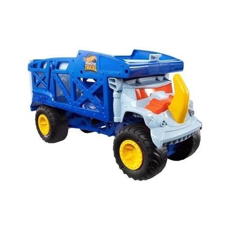 Hot Wheels HFB Monster Trucks Rhino Taşıyıcı Kamyon Hot Wheels Monster Trucks
