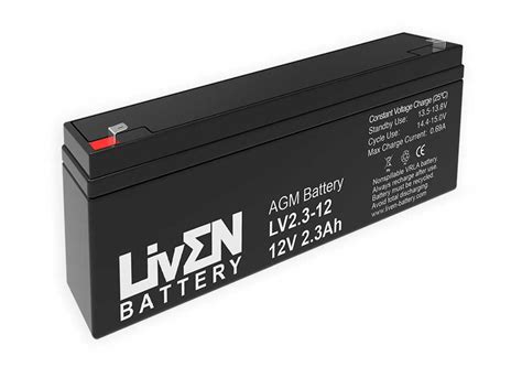 Liven Battery Batería De Plomo 12v 23ah Lv23 12