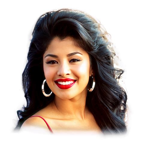 Download Selena Quintanilla Timeless Beauty Portrait Png 06112024