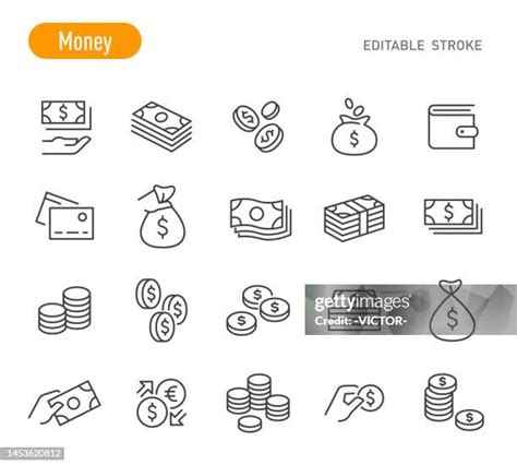 Paper Money Icons Photos and Premium High Res Pictures - Getty Images