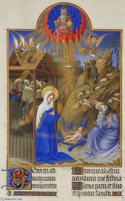 Reproducciones De Pinturas La Natividad De Limbourg Brothers