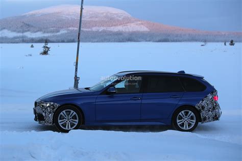 Bmw F Series Touring Facelift Spied Testing In Heavy Snow