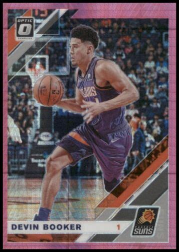 DEVIN BOOKER 2019 20 Panini Donruss Optic 115 HYPER PINK PRIZM Phoenix