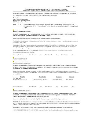 Fillable Online Delaware County Transportation Improvement District