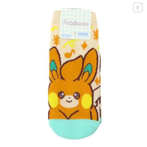 Japan Pokemon Socks Pawmi Kawaii Limited