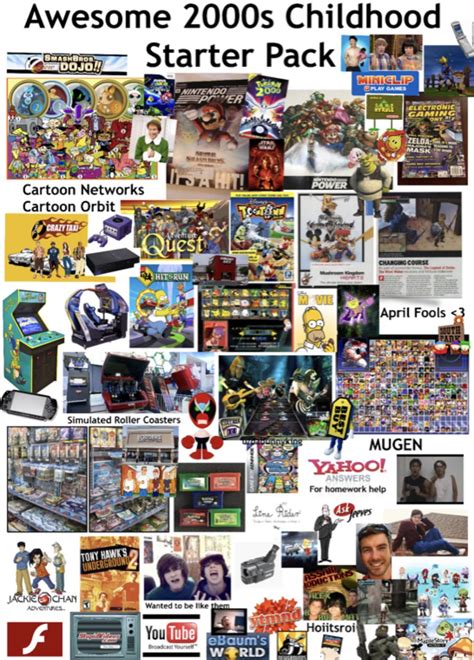 2000s Kid Starterpack Rstarterpacks