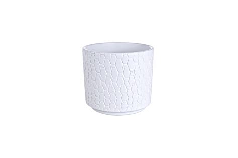 Osłonka ceramiczna Cylinder 12 cm biała Cermax Bricomarche pl