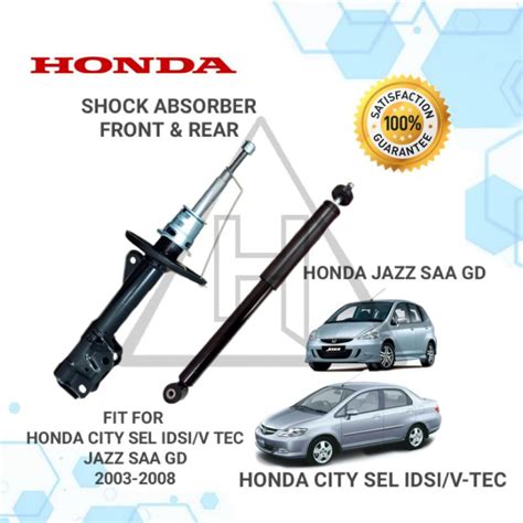 HONDA CITY SEL IDSI V TEC JAZZ SAA GD FRONT REAR ABSORBER 1PAIR