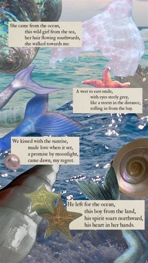 Check Out Claremoana S Shuffles Moodboard Collage Mermaid