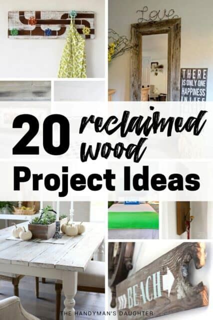 Easy Reclaimed Wood Projects The Handyman S Daughter