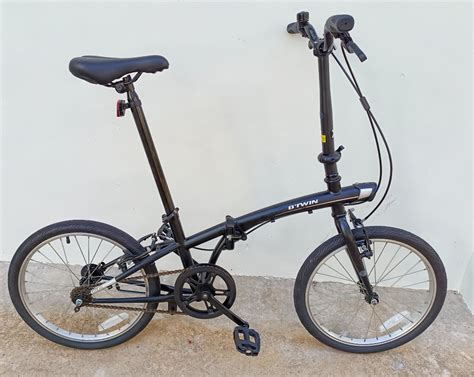 Btwin tilt 100 Foldable bicycle, Sports Equipment, Bicycles & Parts ...