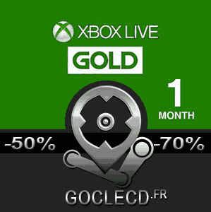 Acheter Abonnement Xbox Live Gold 1 Mois Comparateur Prix