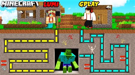 GPLAY I LUMI ODKRYLI TAJNY LABIRYNT DO POTWORA W MINECRAFT YouTube