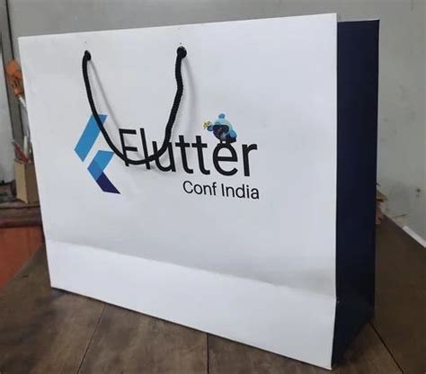 Paper Bags With Multicolor Printing For Shopping Capacity 1 6 At Rs