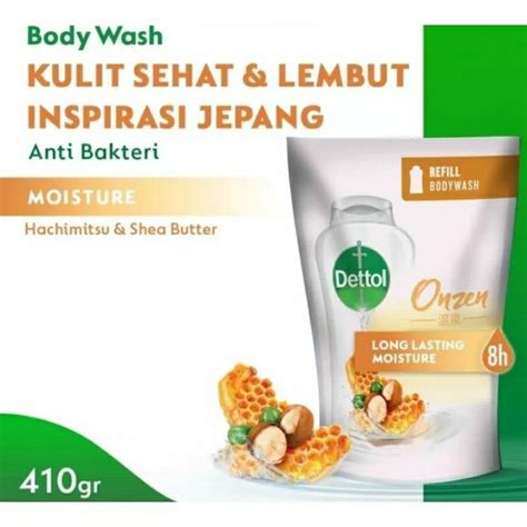 Jual Dettol Sabun Cair Body Wash Onzen Ml Shopee Indonesia