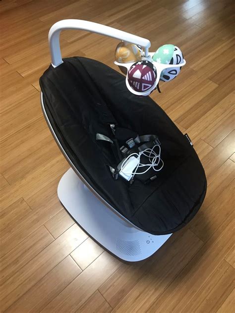 Used 4moms MamaRoo Multi Motion Baby Swing Enabled With 5 Unique