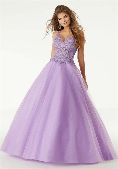 Satin And Organza Ball Gown Prom Dress Morilee Atelier Yuwa Ciao Jp