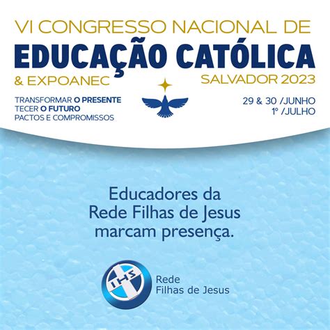 A Equipe Da Rede Filhas De Jesus Est Presente No Vi Congresso Nacional