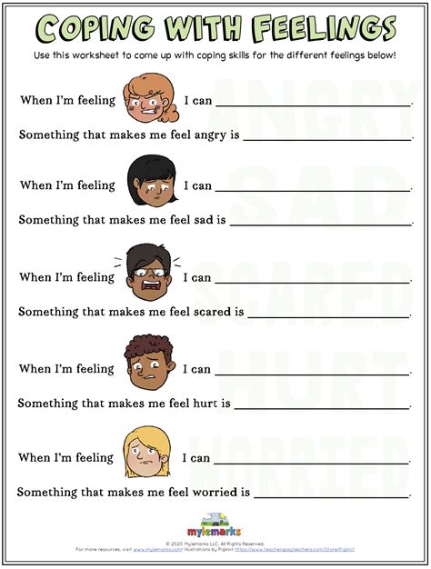 Feelings and Emotions Worksheet: Free Printable PDF for Children - Worksheets Library