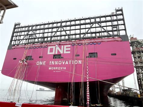 One Announces New 24000 Teu Vessel One Innovation