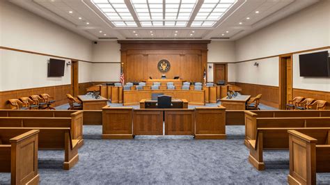 Charlottes Federal Courthouse Has A Unique Courtroom Inspired By