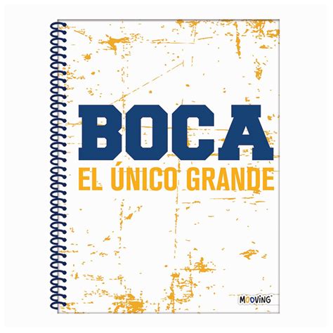 Cuaderno Mooving Universitario Boca Juniors Triskel Librer A