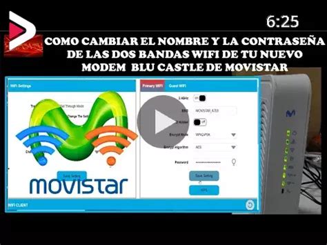 Como Cambiar El Nombre Y Clave Wifi De Tu Nuevo Modem De Alta Gama Blu