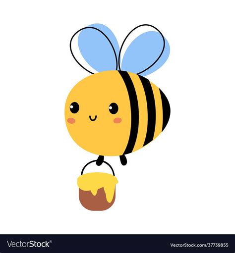 Best Cartoon Bee Clipart Vector Cartoon Bee Bee Clipart Cartoon