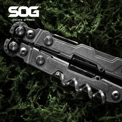 SOG 17 In 1 Alicate Dobr Vel T Tico Multi Ferramenta Mini EDC