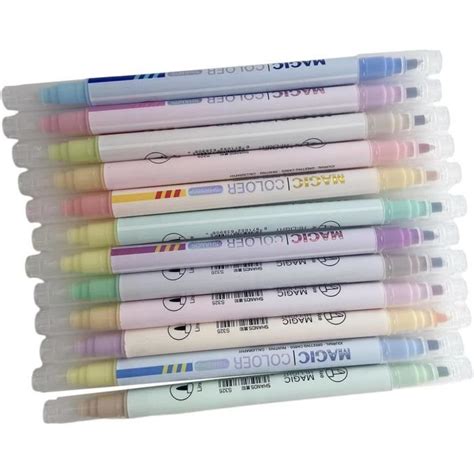 Pi Ces Stylo De Couleur Art Dessin Stylos Surligneur Stylo Enfants