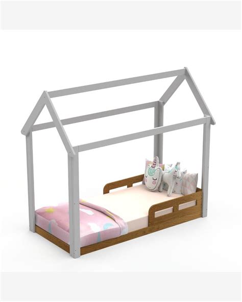 Riachuelo Cama Infantil Montessoriana Casinha Em Mdf X X Cm