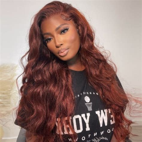 Julia Hair Wear Go X Pre Cut Lace Reddish Brown Wig