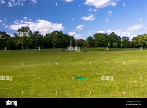 Golf course landscape Stock Photo - Alamy