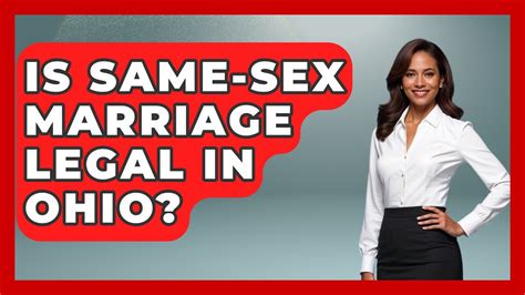 Is Same Sex Marriage Legal In Ohio The Midwest Guru YouTube