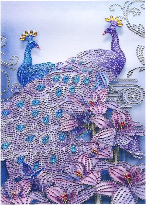 Suaywo Diy D Pfau Diamant Malerei Kits Diamond Painting Pfau