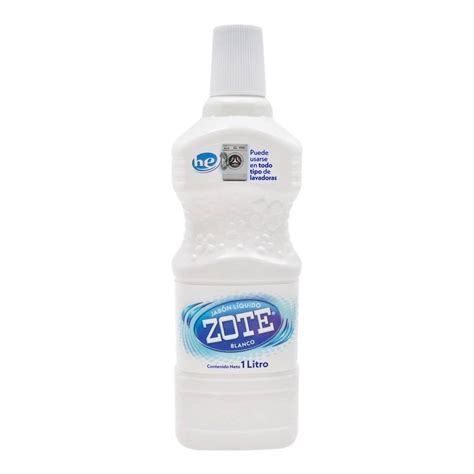 Jabón líquido Zote blanco 1 l Walmart