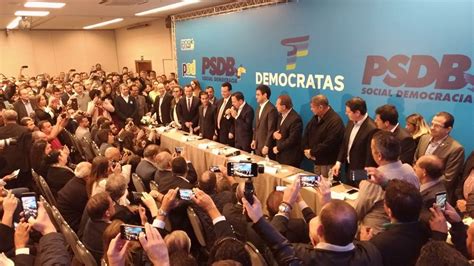 Em evento lotado DEM formaliza apoio à candidatura de João Doria PSDB SP