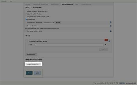 Integrate Automate Jenkins Plugin With Reporting Frameworks