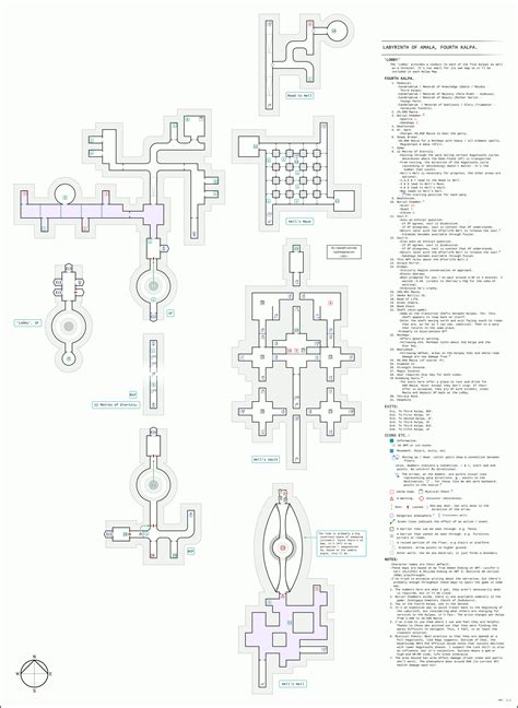 Shin Megami Tensei: Nocturne Labyrinth of Amala, Fourth Kalpa Map for
