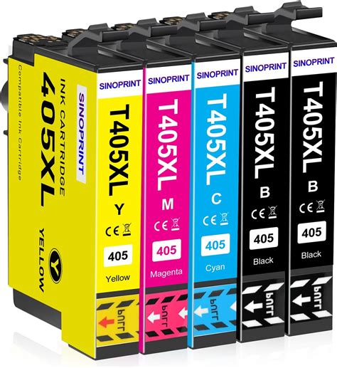 SINOPRINT 405XL Ink Cartridges Compatible With Epson 405 XL 405XL Ink